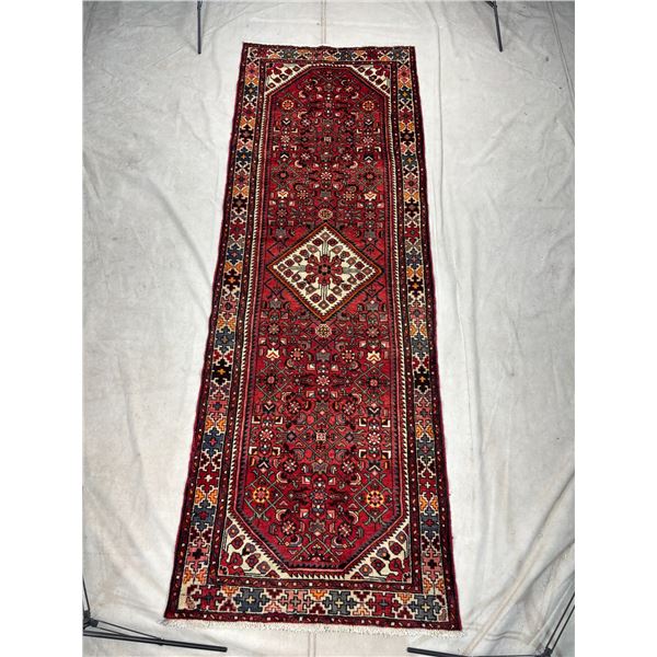 Hosein Abad (Hamedan) 100% Authentic Hand Knotted Wool Persian Rug Handmade in Iran Fluffy carpet  W