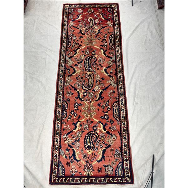 Arak 100% Authentic Hand Knotted Wool Persian Rug Handmade in Iran all over design Fluffy carpet nat