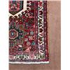 Image 2 : Gharajeh 100% Authentic Hand Knotted Wool Persian Rug Handmade in Iran geometric map Fluffy carpet W