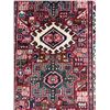 Image 3 : Gharajeh 100% Authentic Hand Knotted Wool Persian Rug Handmade in Iran geometric map Fluffy carpet W