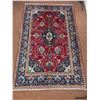 Image 1 : Kashan 100% Authentic Hand Knotted Wool Persian Rug Handmade in Iran rare map Fluffy Antique carpet 