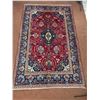 Image 2 : Kashan 100% Authentic Hand Knotted Wool Persian Rug Handmade in Iran rare map Fluffy Antique carpet 