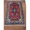 Image 3 : Kashan 100% Authentic Hand Knotted Wool Persian Rug Handmade in Iran rare map Fluffy Antique carpet 