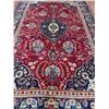Image 5 : Kashan 100% Authentic Hand Knotted Wool Persian Rug Handmade in Iran rare map Fluffy Antique carpet 
