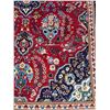 Image 7 : Kashan 100% Authentic Hand Knotted Wool Persian Rug Handmade in Iran rare map Fluffy Antique carpet 