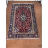 Image 2 : Kashan 100% Authentic Hand Knotted Wool Persian Rug Handmade in Iran Fluffy carpet has a variety of 