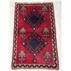 Image 1 : Shiraz 100% Authentic Hand Knotted Wool Persian Rug Handmade in Iran geometric map Fluffy carpet Woo