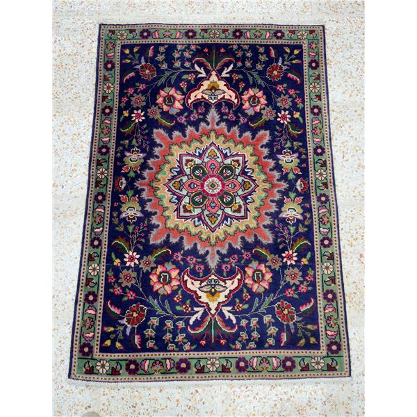 Tabriz 100% Authentic Hand Knotted Wool Persian Rug Handmade in Iran Low pile (These carpets have be