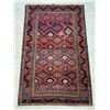 Image 7 : Baluchi 100% Authentic Hand Knotted Wool Persian Rug Handmade in Iran all over design Low-pile (Thes