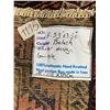 Image 8 : Baluchi 100% Authentic Hand Knotted Wool Persian Rug Handmade in Iran all over design Low-pile (Thes
