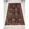 Image 1 : Bakhtiyar 100% Authentic Hand Knotted Wool Persian Rug Handmade in Iran Sheepwool natural colour Che