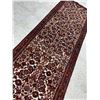 Image 6 : Saveh 100% Authentic Hand Knotted Wool Persian Rug Handmade in Iran all over design Sheepwool Vegeta