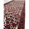 Image 8 : Saveh 100% Authentic Hand Knotted Wool Persian Rug Handmade in Iran all over design Sheepwool Vegeta