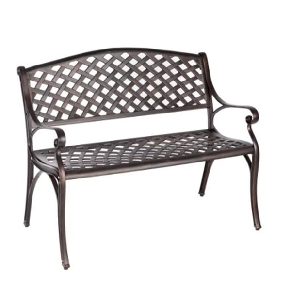 BNIB Patioflare Cast Aluminum Bench RV: $299
