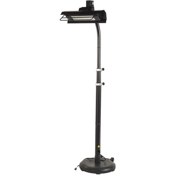 BNIB Telescopic Infrared Patio Heater - Black (PH-E-129-BK) RV: $457