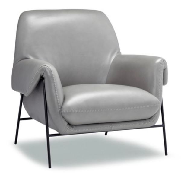BNIB Stylus Warsaw Accent Chair - Apollo Grey - RV: $1649 CAD, H36" x 37" x 33"