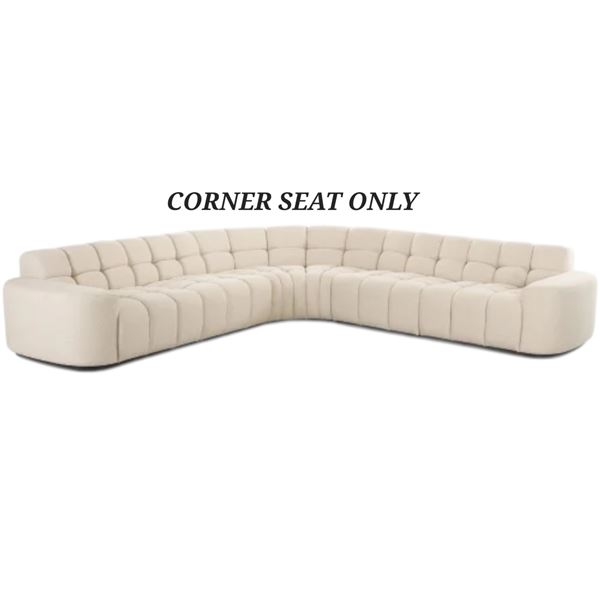 BNIB Moe's Roman Sectional Corner Seat (1-Pcs only, box 3 of 5 / OA-1042-34-C) - Oat Oatmeal
