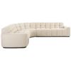 Image 2 : BNIB Moe's Roman Sectional Corner Seat (1-Pcs only, box 3 of 5 / OA-1042-34-C) - Oat Oatmeal