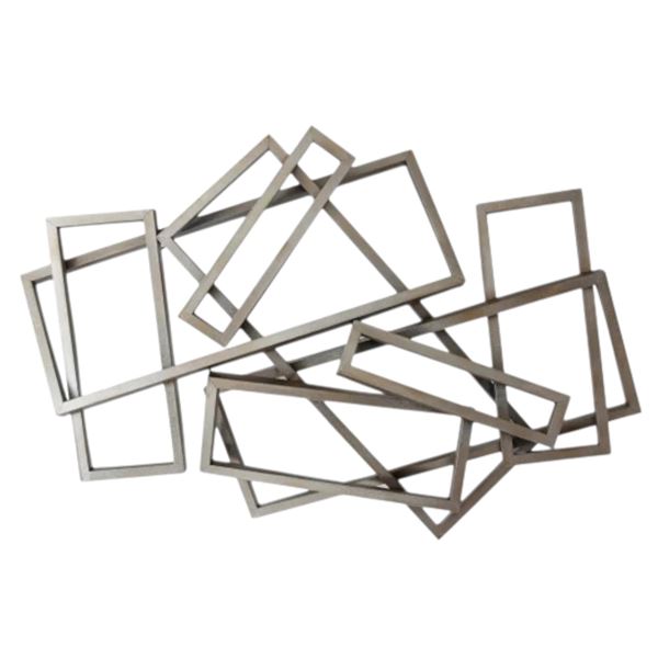 BNIB Moe's Metal Rectangles Wall Decor - RV: $389 CAD (HW-1007-30)