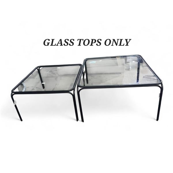 New Style in Form Deco Coffee Table Black - Glass tops only