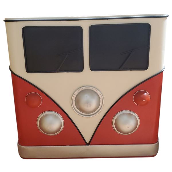 New Retro VW Bus Style Metal Reception Counter Desk, H43"