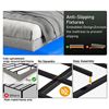Image 3 : 26.9cm High King Floating Bed Frame with LED Lights - RV: $250 CAD