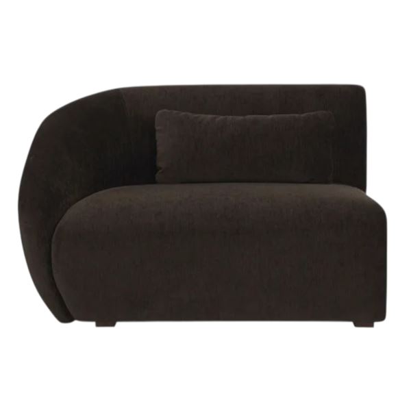 New Moe's Amelia Left Arm Facing Chair (1-Pcs) Espresso - RV: $1999 CAD (FO-1010-20 - without box)