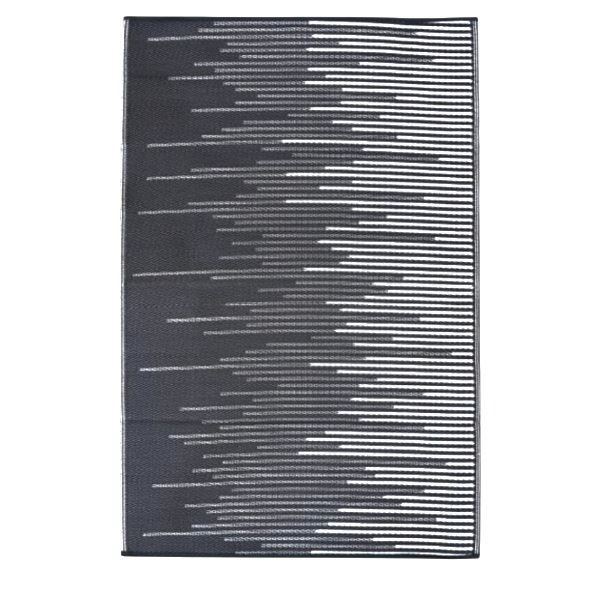 Outdoor Area Rug Mat Reversible & Waterproof made with Recycle Plastic Straws for Patios, Outdoors,
