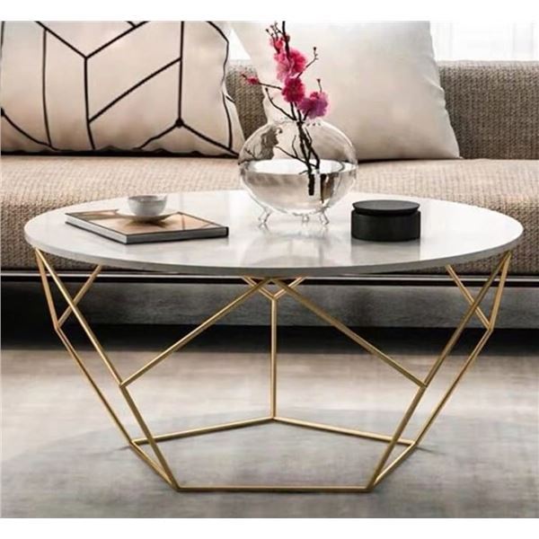 New Amber Coffee Table - RV: $899, H17" x Dia. 31.5 (without box)