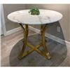 Image 1 : New Anothey Marble Dining Table - RV: $1299, H30" x Dia. 27.5" (without box)