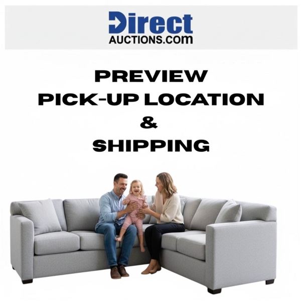 Preview, Pick-Up Location Information & Shipping Instructions