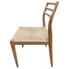 Image 2 : Wooden Natural Woven Dining Chair