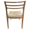 Image 3 : Wooden Natural Woven Dining Chair