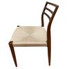 Image 2 : Wooden Natural Woven Dining Chair