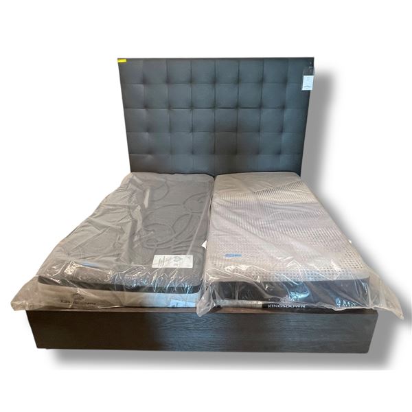 Sandy's - New King Upholstered Bed - RV:  $5495 CAD