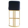 Image 3 : New Ariana Bar Stool - Navy Blue - without box