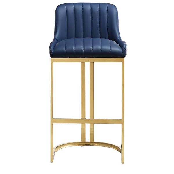 New Ariana Bar Stool - Navy Blue