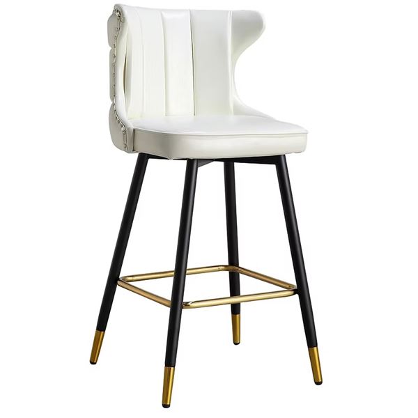New Enrique Bar Stool - Pearl White