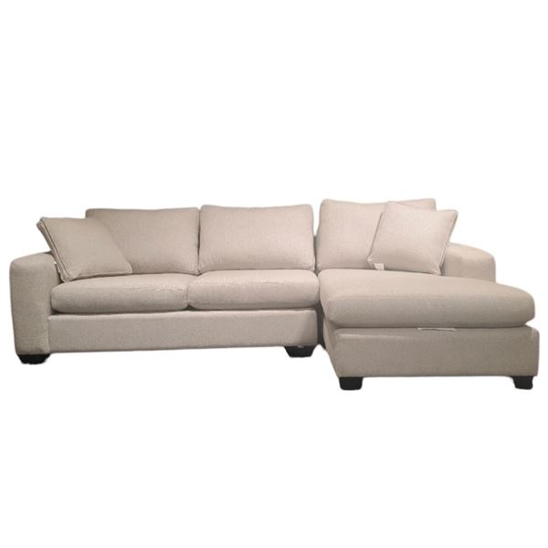 Stylus - BNIB Cannon Sectional - Liv Tropic, RV: $3999 CAD, Right Arm Chaise, H36" x W102" x D37"/63