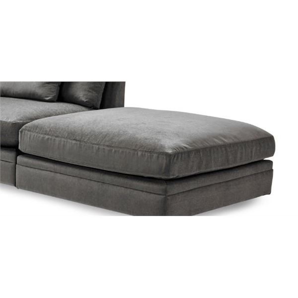 Stylus - BNIB Bradford Ottoman - Delray Stone, RV: $1099 CAD, H20" x 45" x 45"