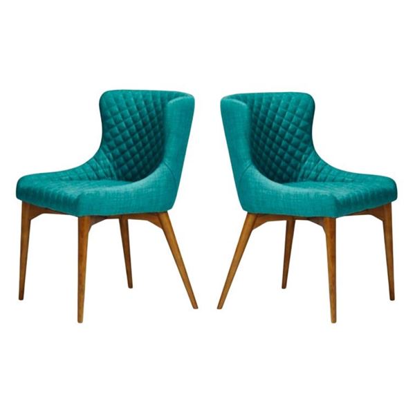 Stylus - BNIB Set of 2 - Sidra Dining Chair - Rio Teal, RV: $899 CAD