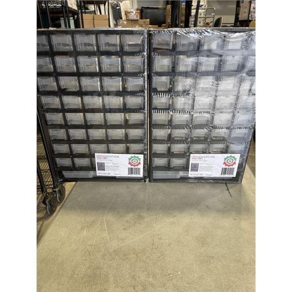 2 NEW 41 DRAWER PARTS ORGANIZERS