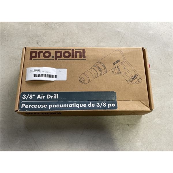 NEW PRO POINT 3/8 AIR DRILL