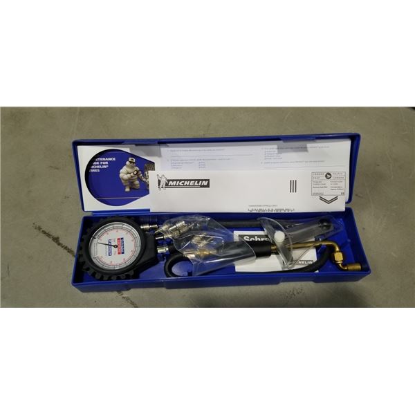 NEW SCHRADER MICHELIN HEAVY DUTY TIRE PRESSURE GAUGE