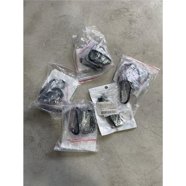 LOT OF NEW CARRIBINERS AND LOCKPICK SET
