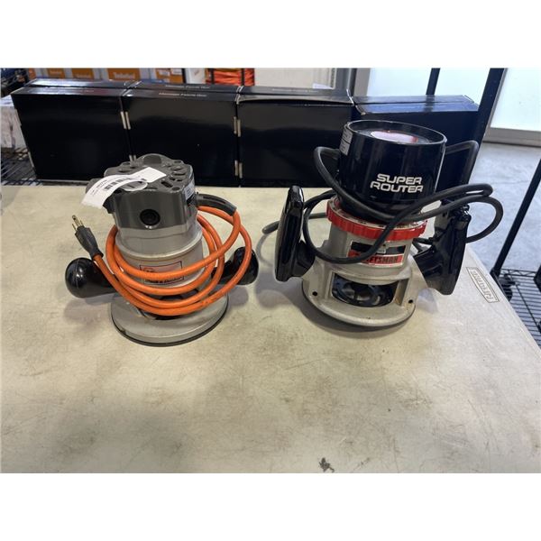 CRAFTSMAN AND BLECK AND DECKER ROUTERS