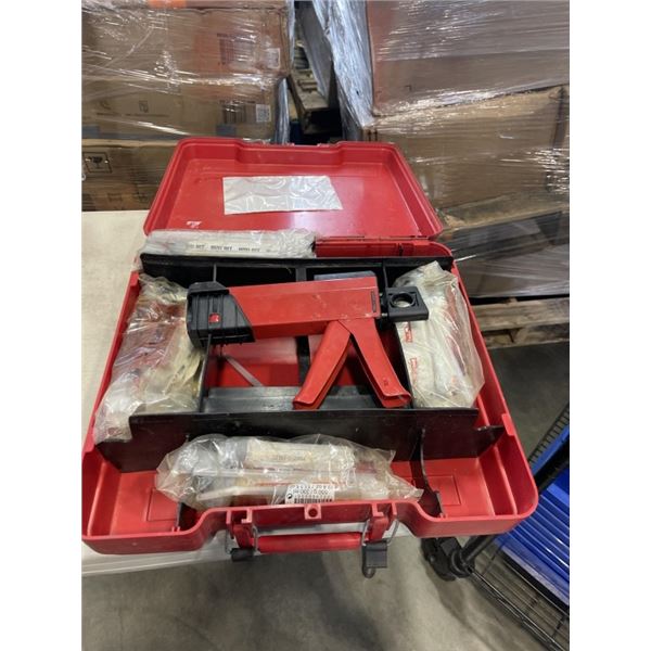 CASED HILTI CAULKING GUN SET