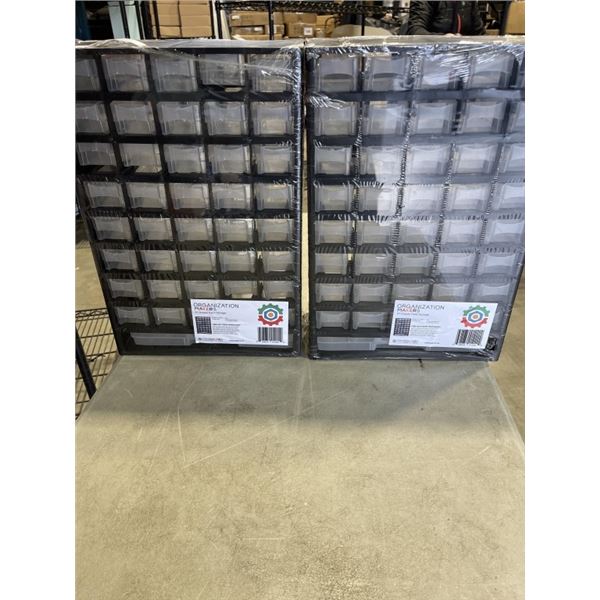 2 NEW 41 DRAWER PARTS ORGANIZERS