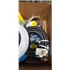 Image 3 : BOX OF NEW OUTFLOW HOSE, WATER LINE AND MORE