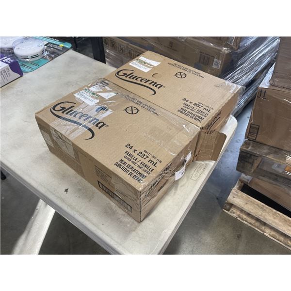 2 CASES OF GLUCERNA VANILLA MEAL REPLACEMENT DRINKS, 2026 OCT EXPIRY